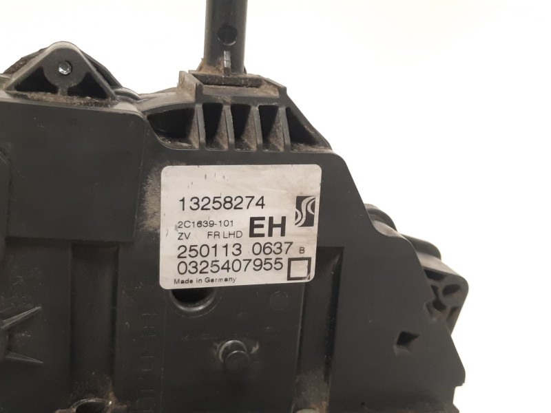 Recambio de cerradura puerta delantera derecha para opel corsa d furgoneta/hatchback (s07) 1.3 cdti (l08) referencia OEM IAM 250