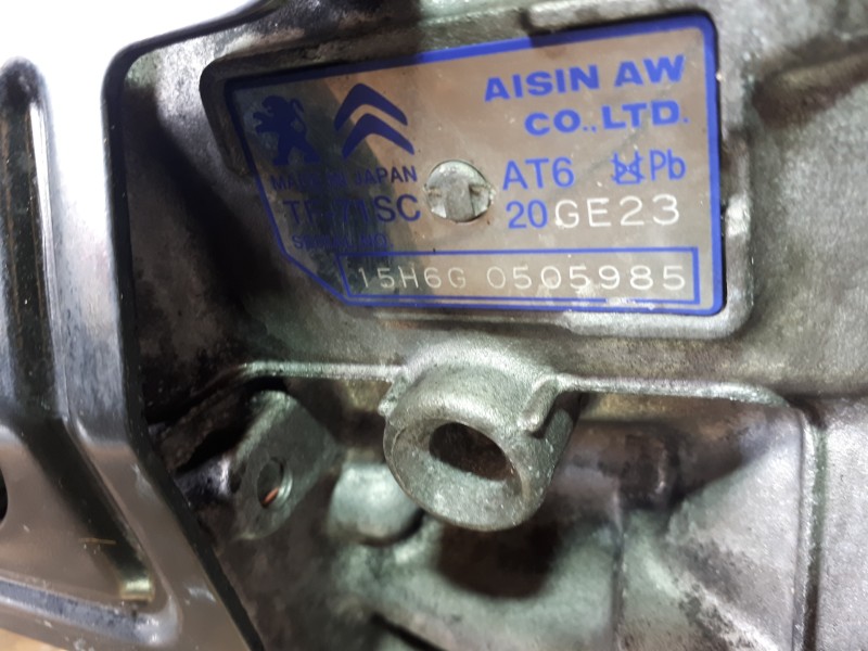 Recambio de caja cambios para peugeot 5008 access referencia OEM IAM 20GE23  