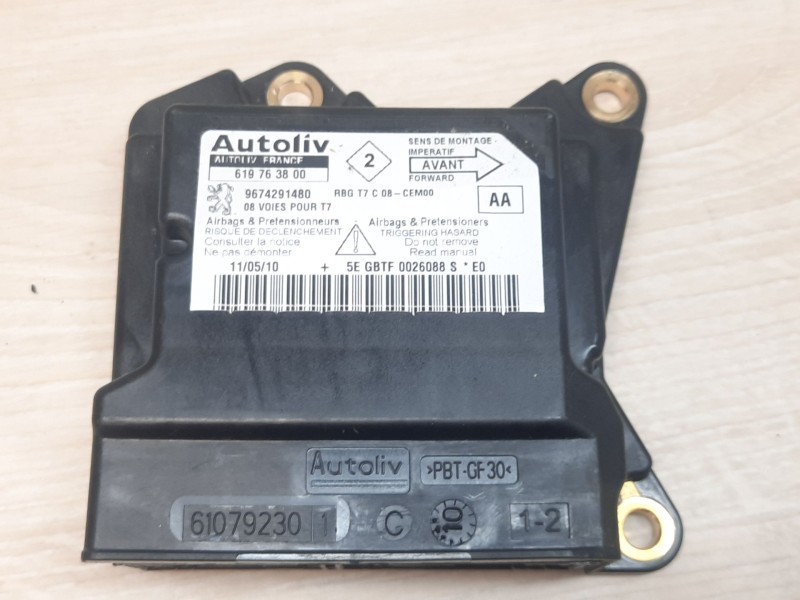 Recambio de kit airbag para peugeot 308 i (4a_, 4c_) 1.6 hdi referencia OEM IAM 9674291480 98810154ZD 619763800