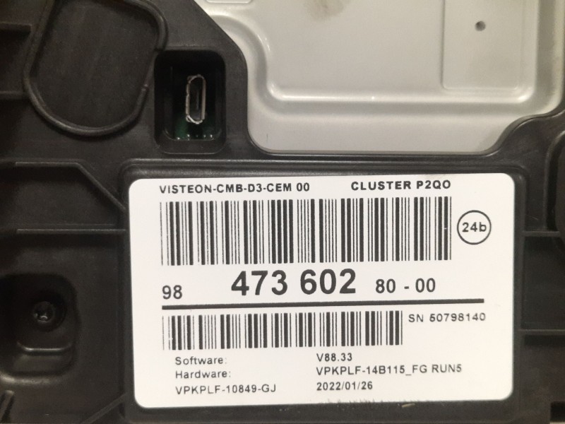 Recambio de cuadro instrumentos para opel mokka 1.5 (76) referencia OEM IAM CMBD3CEM00 984736028000 10A855