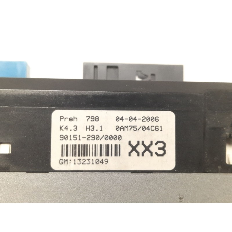 Recambio de mando calefaccion / aire acondicionado para opel zafira / zafira family b (a05) 1.9 cdti (m75) referencia OEM IAM 13