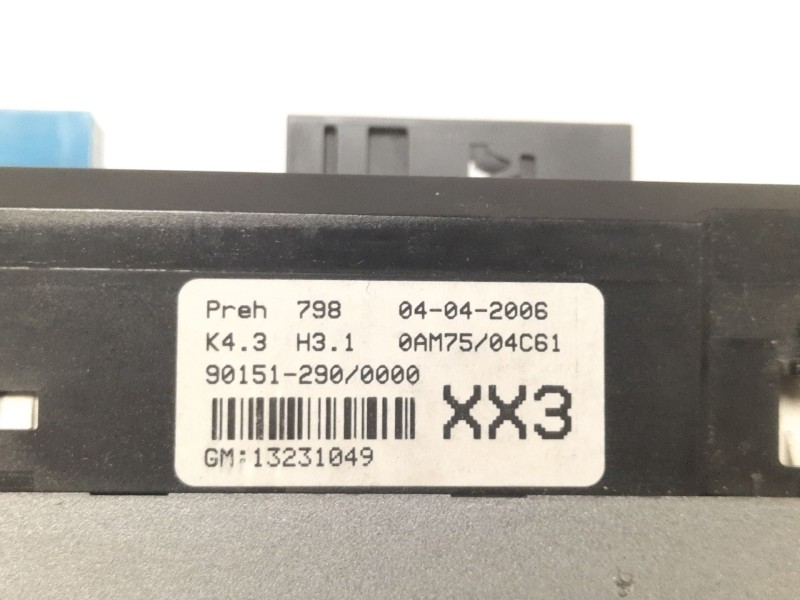 Recambio de mando calefaccion / aire acondicionado para opel zafira / zafira family b (a05) 1.9 cdti (m75) referencia OEM IAM 13