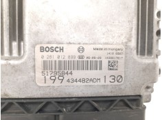 Recambio de centralita motor uce para fiat grande punto (199_) 1.9 d multijet referencia OEM IAM 4344B2ADM 0281012899  2