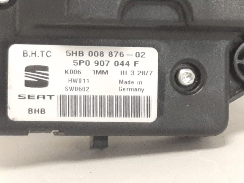 Recambio de mando climatizador para seat toledo iii (5p2) 2.0 tdi 16v referencia OEM IAM 5P0907044F 5HB00887602 
