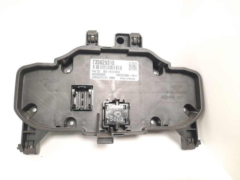 Recambio de mando climatizador para fiat 500 312 referencia OEM IAM 735629318 mx2370007511 A83065000
