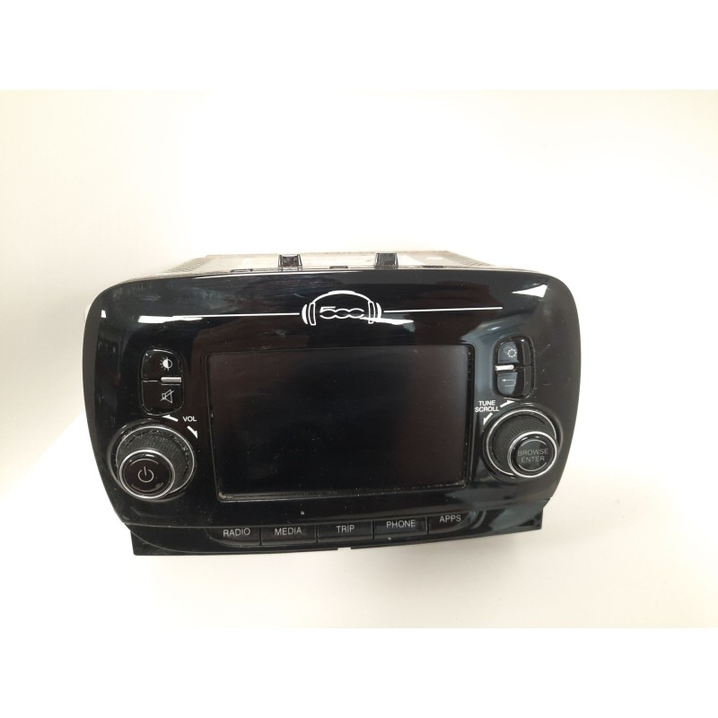 Recambio de sistema audio / radio cd para fiat 500 312 referencia OEM IAM 07356248570 A2C9915190300030158 FEUD3V23