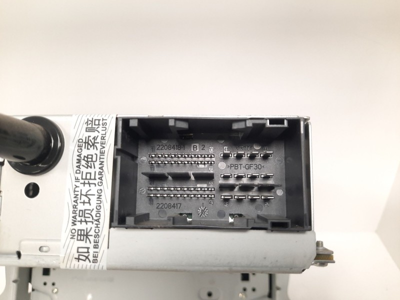 Recambio de sistema audio / radio cd para fiat 500 312 referencia OEM IAM 07356248570 A2C9915190300030158 FEUD3V23