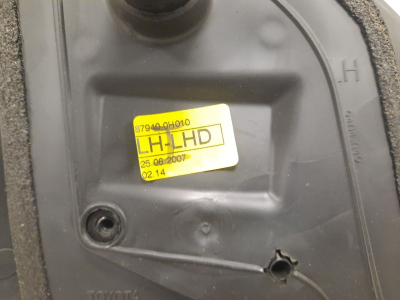 Recambio de retrovisor izquierdo para toyota aygo (kgb/wnb) city referencia OEM IAM 879400H010  