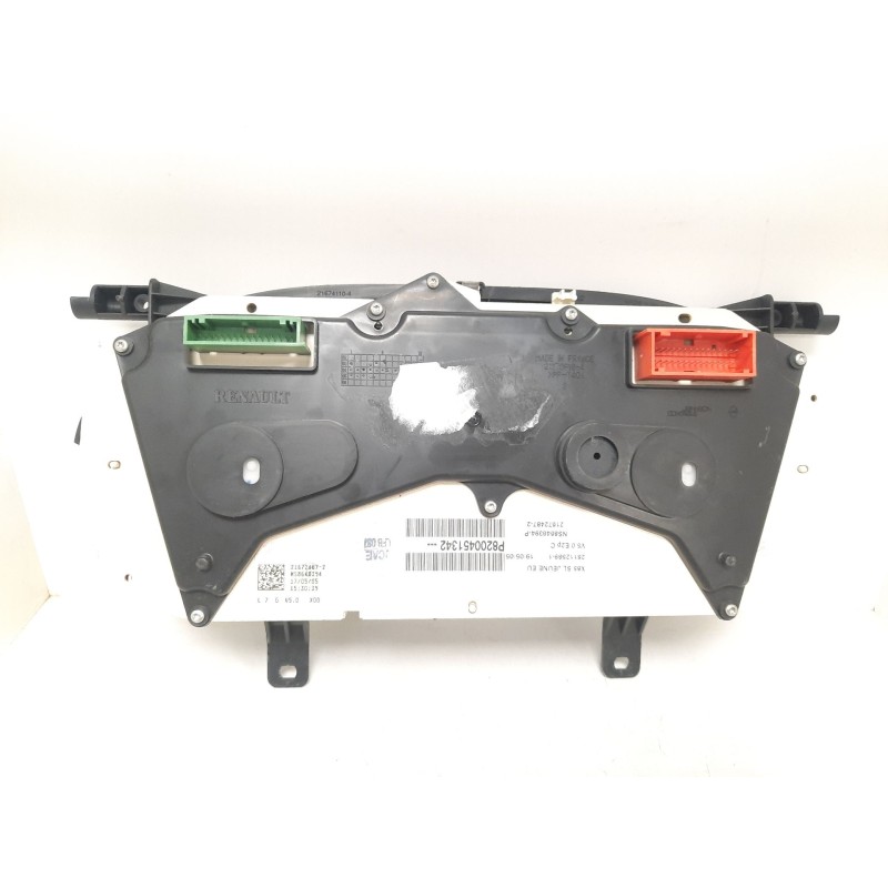 Recambio de cuadro instrumentos para renault clio iii 1.2 16v e85 cat (etanol) referencia OEM IAM 8200451342 34404 