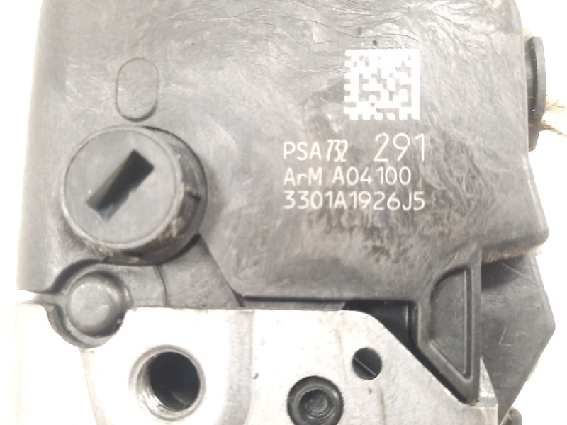 Recambio de cerradura puerta delantera izquierda para peugeot 5008 premium referencia OEM IAM PSA732291 ARMA04100 3301A1926J5