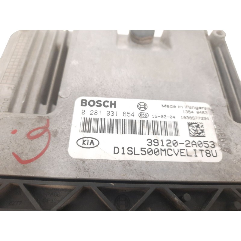 Recambio de centralita motor uce para kia sportage iii (sl) 1.7 crdi referencia OEM IAM 391202A053 0281031654 D1SL500MCVELIT8U
