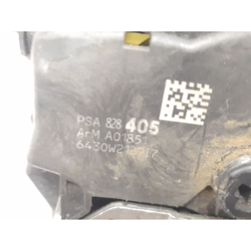 Recambio de cerradura puerta delantera derecha para citroën berlingo furgoneta/monovolumen (b9) 1.6 hdi 75 referencia OEM IAM 82