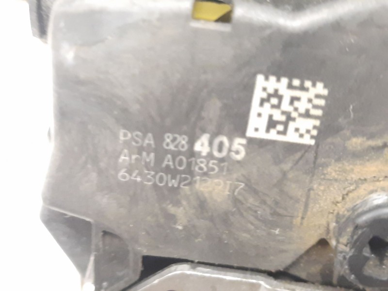 Recambio de cerradura puerta delantera derecha para citroën berlingo furgoneta/monovolumen (b9) 1.6 hdi 75 referencia OEM IAM 82