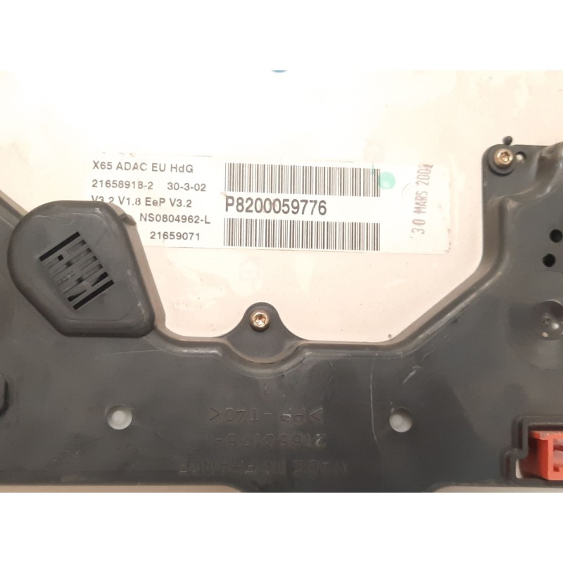 Recambio de cuadro instrumentos para renault clio ii fase ii (b/cb0) 1.5 dci diesel referencia OEM IAM  8086 