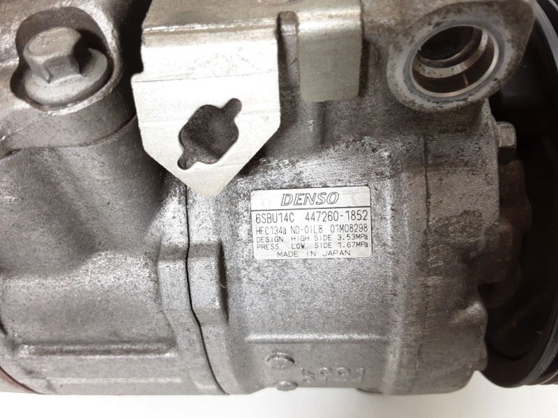 Recambio de compresor aire acondicionado para bmw 1 (e87) 118 d referencia OEM IAM  4472601852 6SBU14C