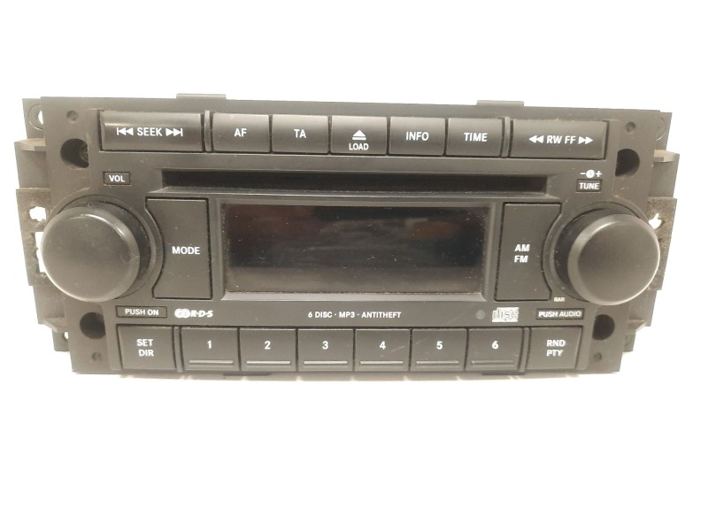 Recambio de sistema audio / radio cd para dodge caliber s referencia OEM IAM P05064362AA  