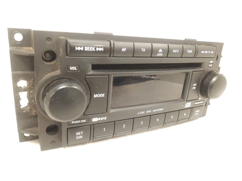 Recambio de sistema audio / radio cd para dodge caliber s referencia OEM IAM P05064362AA  