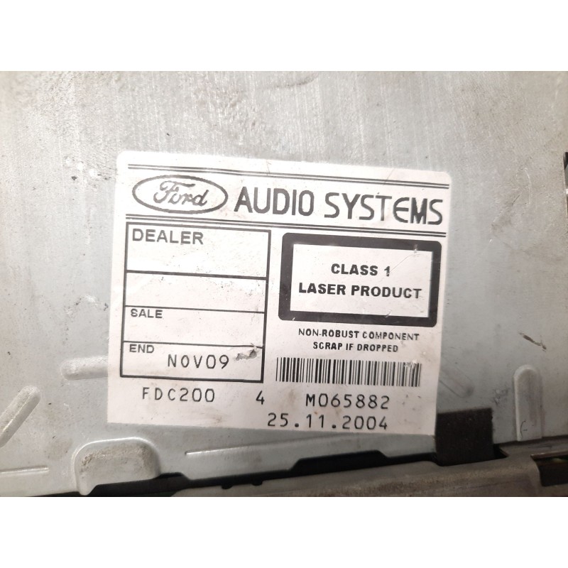 Recambio de sistema audio / radio cd para ford focus c-max (dm2) 2.0 tdci referencia OEM IAM   