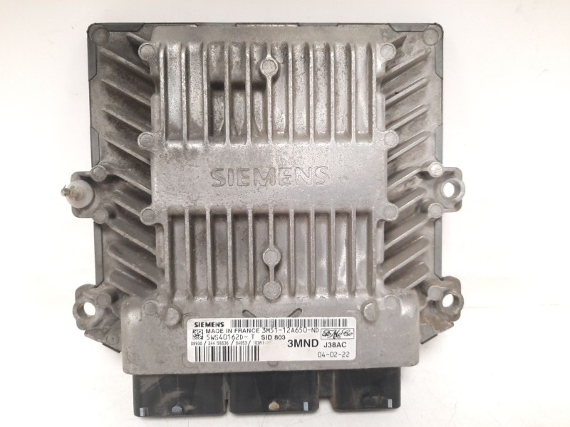 Recambio de centralita motor uce para ford focus c-max (dm2) 2.0 tdci referencia OEM IAM 3M5112A650ND 08930244156536 5WS40162D7