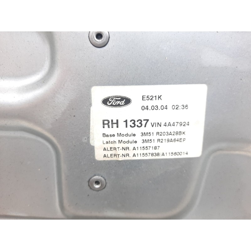 Recambio de elevalunas delantero derecho para ford focus c-max (dm2) 2.0 tdci referencia OEM IAM   