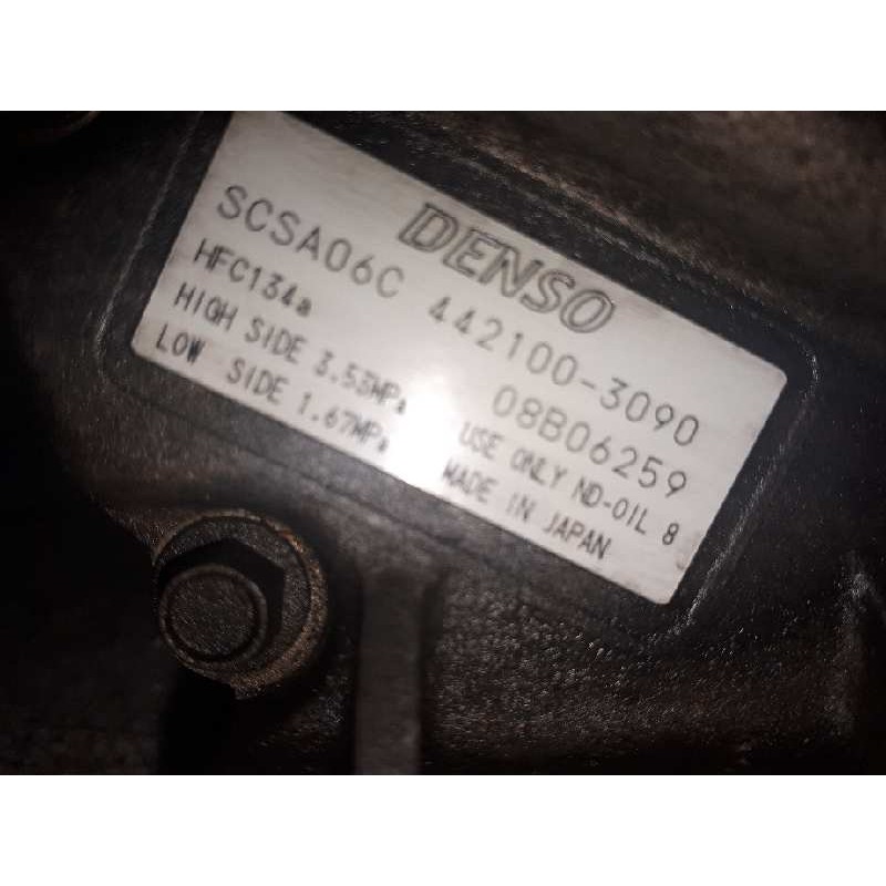Recambio de compresor aire acondicionado para toyota corolla (e11) 2.0 turbodiesel cat referencia OEM IAM 4421003090 SCSA06C 442