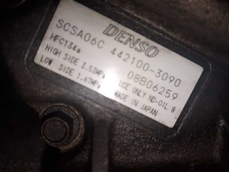 Recambio de compresor aire acondicionado para toyota corolla (e11) 2.0 turbodiesel cat referencia OEM IAM 4421003090 SCSA06C 442
