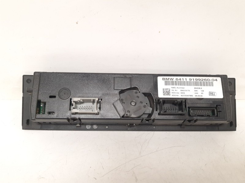 Recambio de mando climatizador para bmw serie 1 coupe (e82) 120d referencia OEM IAM 6411919926004 090319174 A2C53367882