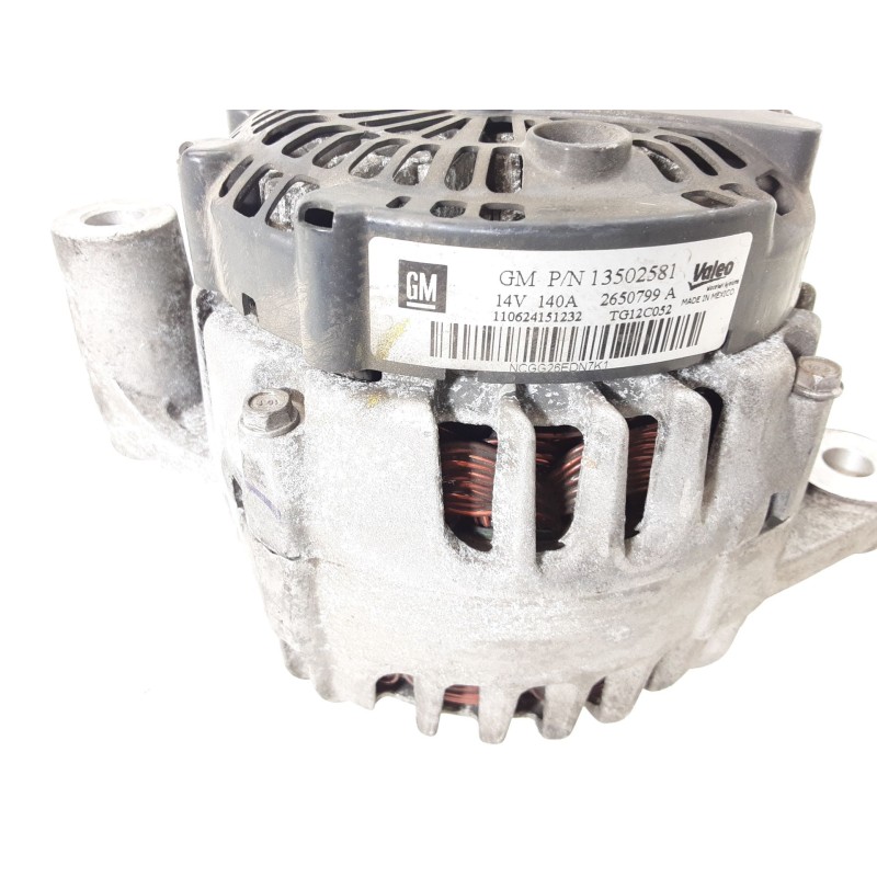 Recambio de alternador para opel astra j gtc 2.0 cdti (08) referencia OEM IAM 13502581 TG12C052 2650799A