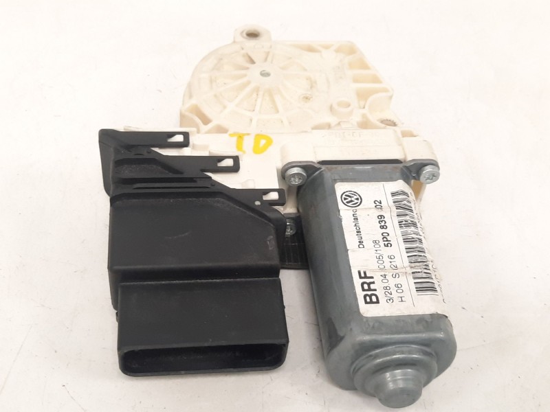 Recambio de motor elevalunas trasero derecho para seat altea (5p1) 1.9 tdi referencia OEM IAM 5P0839402  
