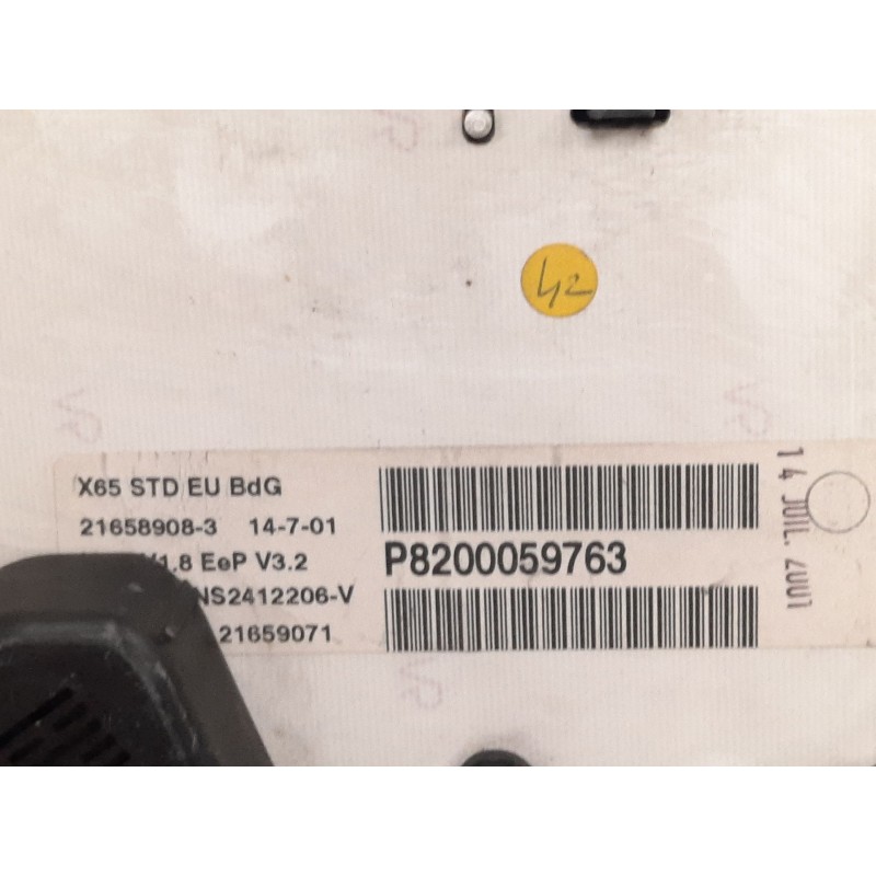 Recambio de cuadro instrumentos para renault clio ii fase ii (b/cb0) 1.5 dci diesel referencia OEM IAM 8200059763 31585 