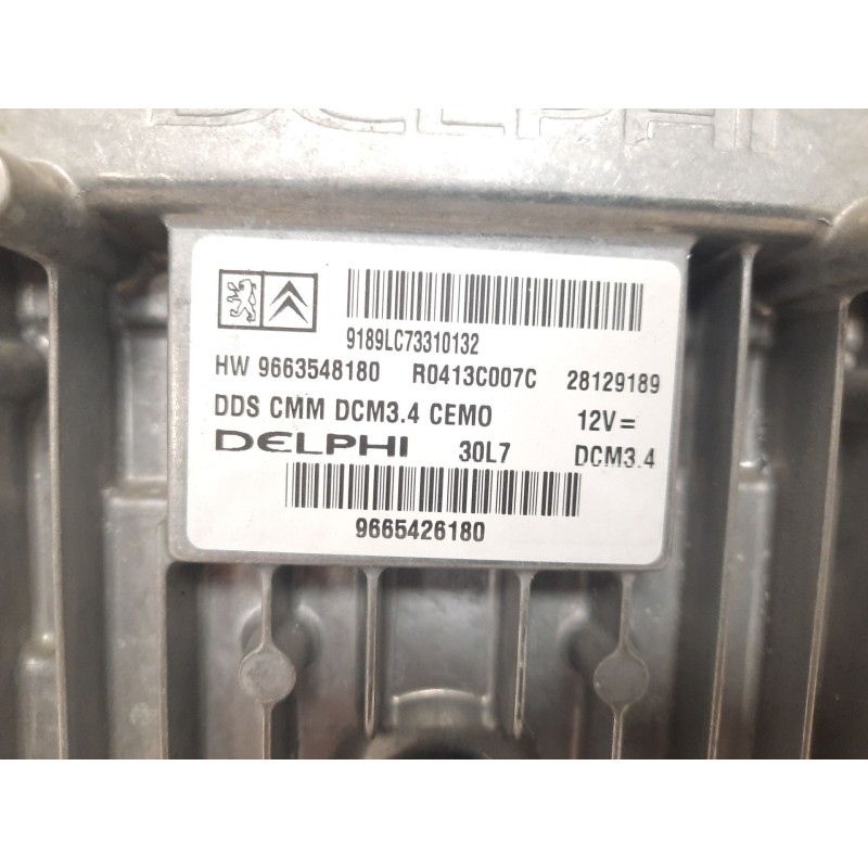 Recambio de centralita motor uce para peugeot 308 i (4a_, 4c_) 2.0 hdi referencia OEM IAM 9665426180 9663548180 9189LC73310132