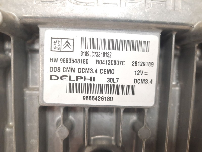 Recambio de centralita motor uce para peugeot 308 i (4a_, 4c_) 2.0 hdi referencia OEM IAM 9665426180 9663548180 9189LC73310132