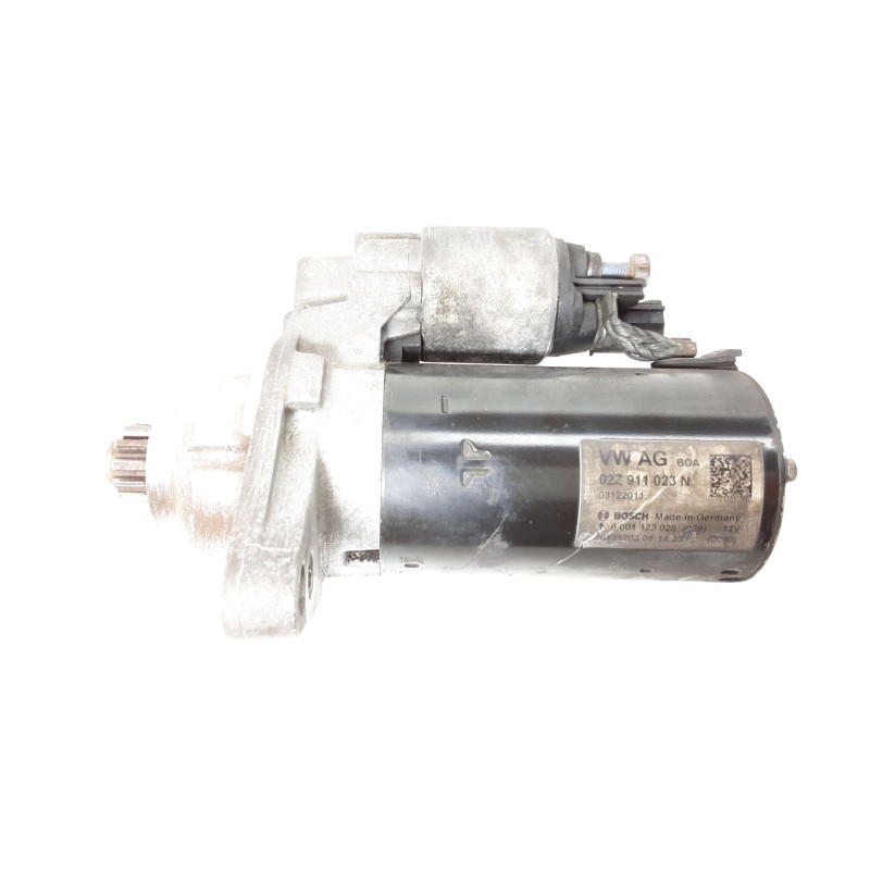 Recambio de motor arranque para skoda octavia ii (1z3) 1.6 tdi referencia OEM IAM 02Z911023N 0001123028 03122011
