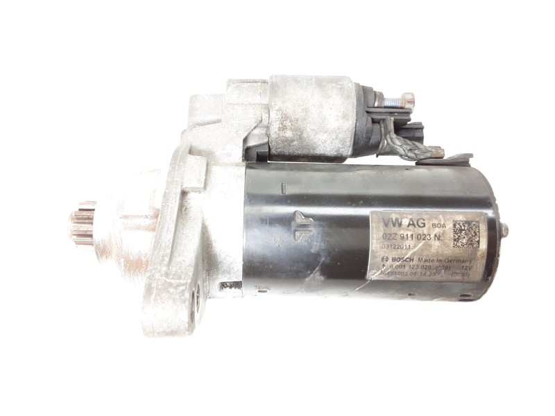 Recambio de motor arranque para skoda octavia ii (1z3) 1.6 tdi referencia OEM IAM 02Z911023N 0001123028 03122011