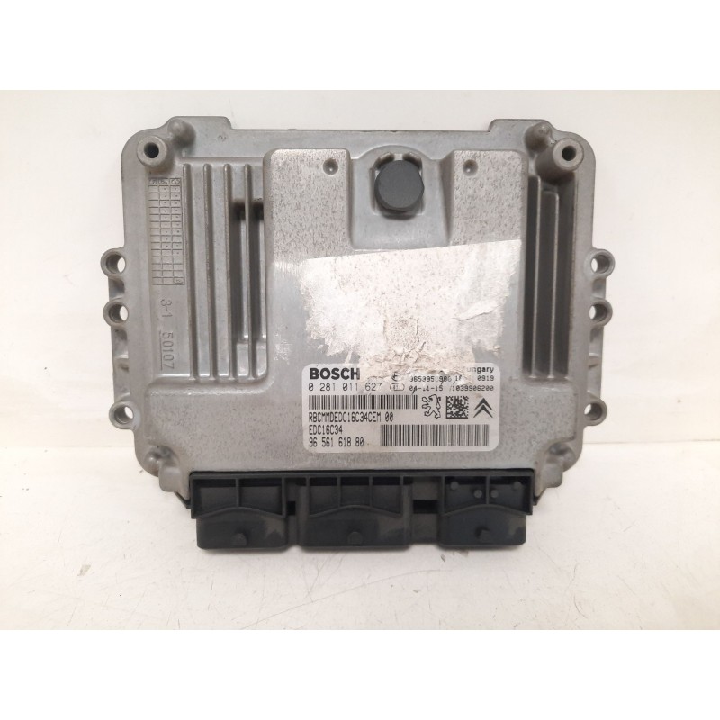 Recambio de centralita motor uce para peugeot 307 break (3e) 1.6 hdi 110 referencia OEM IAM 9653958980 0281011627 EDC16C34