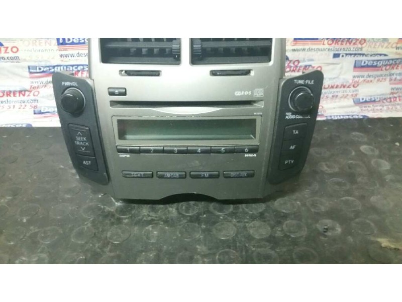 Recambio de sistema audio / radio cd para toyota yaris live referencia OEM IAM 861200D510  