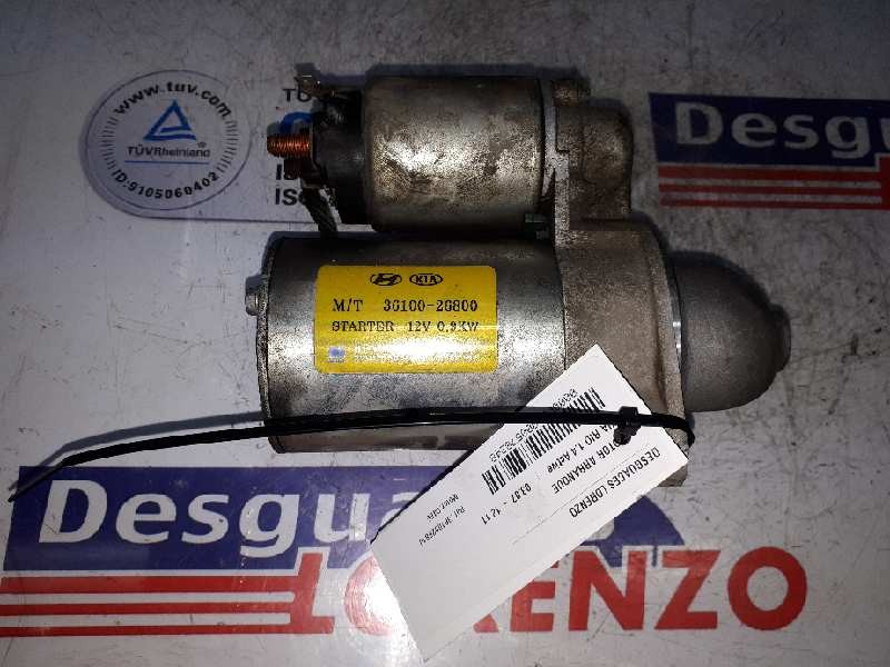 Recambio de motor arranque para kia rio 1.4 active referencia OEM IAM 3610026800 8000174 