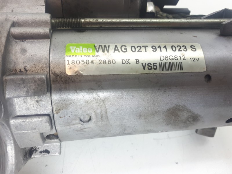 Recambio de motor arranque para volkswagen golf v berlina (1k1) trendline referencia OEM IAM 02T911023S D6GS12 