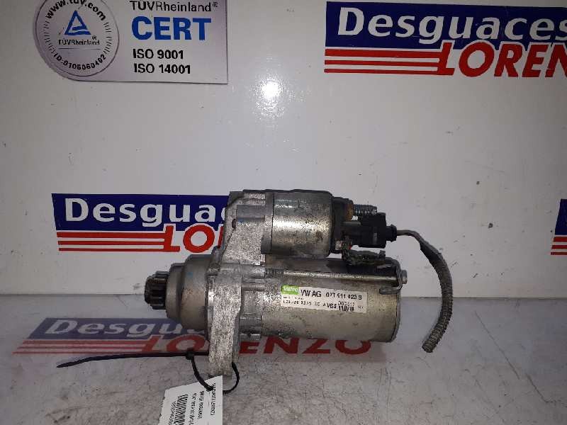 Recambio de motor arranque para seat ibiza sc (6j1) color edition referencia OEM IAM 02T911023S DGS12 
