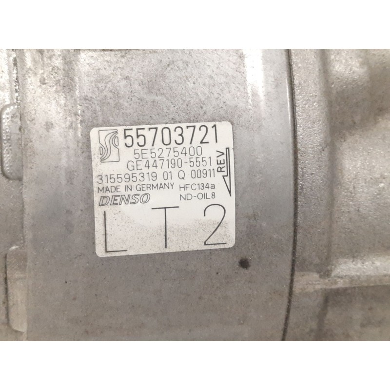 Recambio de compresor aire acondicionado para opel corsa d furgoneta/hatchback (s07) 1.3 cdti (l08) referencia OEM IAM 55703721 