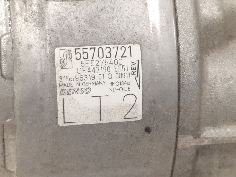 Recambio de compresor aire acondicionado para opel corsa d furgoneta/hatchback (s07) 1.3 cdti (l08) referencia OEM IAM 55703721 