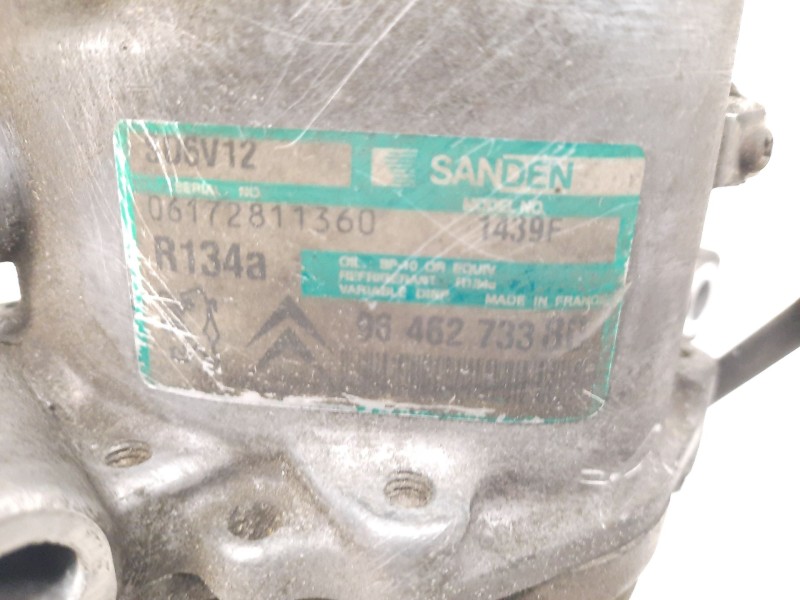 Recambio de compresor aire acondicionado para citroën c3 i (fc_, fn_) 1.4 hdi referencia OEM IAM 9646273380 1439F 