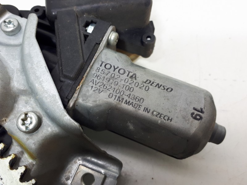 Recambio de elevalunas trasero derecho para toyota auris luna+ referencia OEM IAM 8570202020 961919100 A621004360
