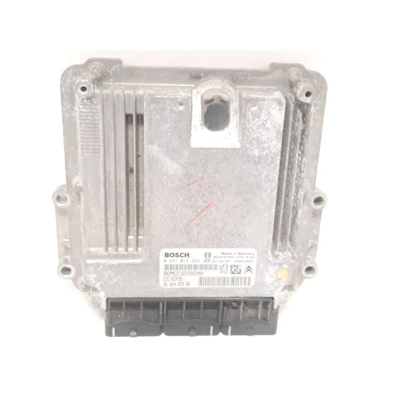 Recambio de centralita motor uce para citroën c-crosser xtr referencia OEM IAM 0281013666 9664487580 EDC16CP39