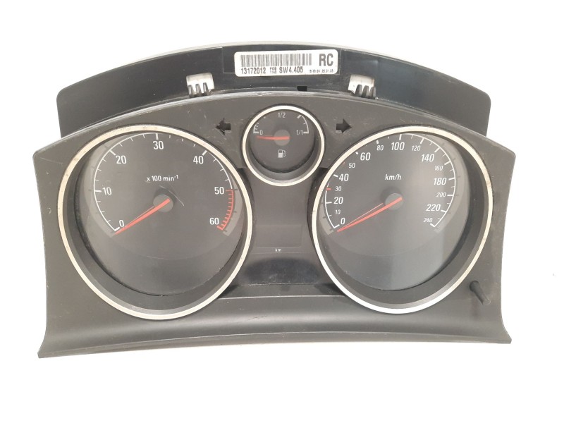 Recambio de cuadro instrumentos para opel astra h berlina cosmo referencia OEM IAM 13172012 SW4405 
