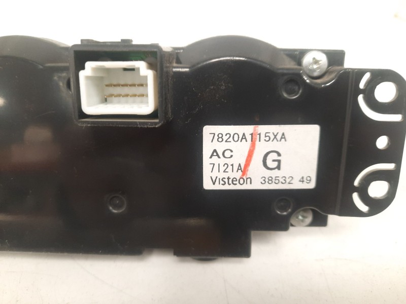 Recambio de mando calefaccion / aire acondicionado para citroën c-crosser xtr referencia OEM IAM 7820A115XA 3853249 