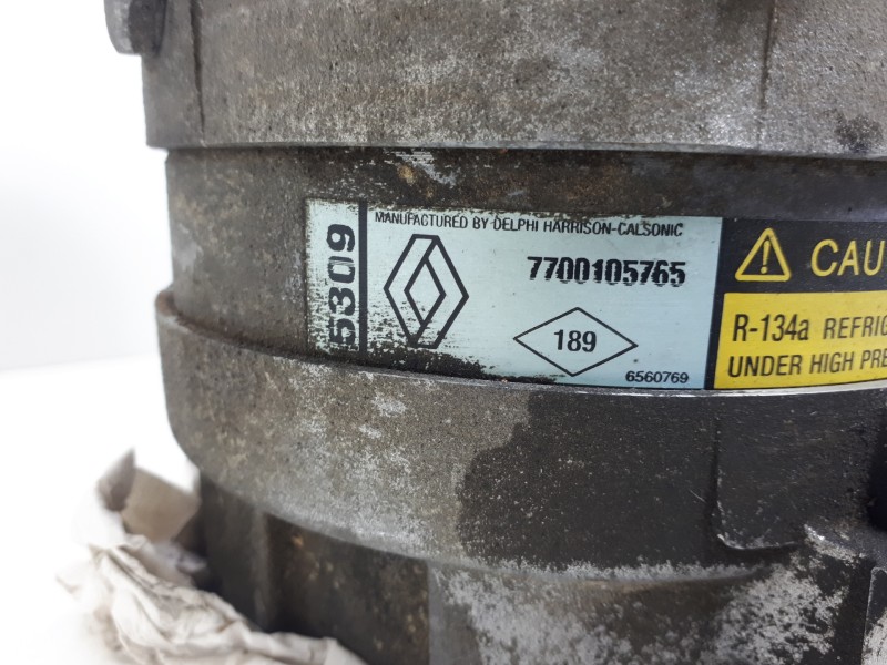 Recambio de compresor aire acondicionado para renault megane i fase 2 classic (la..) 1.9 dci dynamique referencia OEM IAM 770010