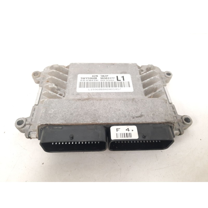 Recambio de centralita motor uce para chevrolet aveo / kalos hatchback (t250, t255) 1.2 referencia OEM IAM 5WY5968B 42R1BZP 9698