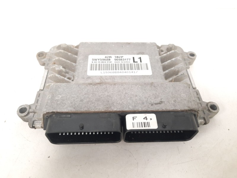 Recambio de centralita motor uce para chevrolet aveo / kalos hatchback (t250, t255) 1.2 referencia OEM IAM 5WY5968B 42R1BZP 9698