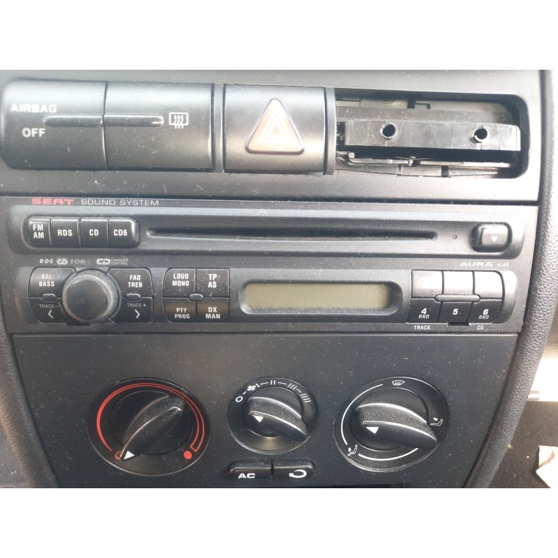 Recambio de sistema audio / radio cd para seat toledo ii (1m2) 1.9 tdi referencia OEM IAM   